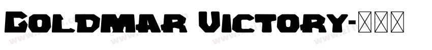 Goldmar Victory字体转换